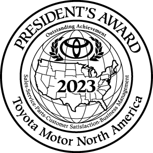 Toyota presidents Award 2023
